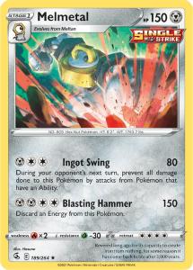 SWSH8 - Fusion Strike - 189/264 - Melmetal - Holo Rare