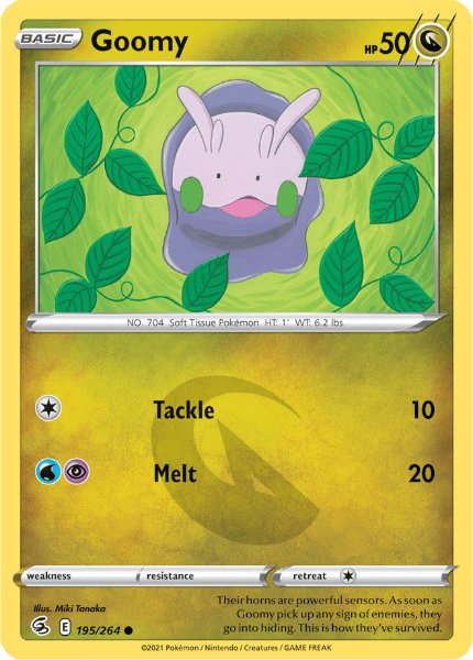 SWSH8 - Fusion Strike - 195/264 - Goomy - Common Reverse