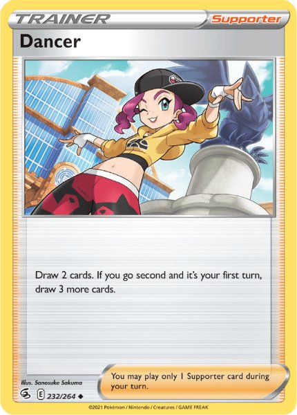 SWSH8 - Fusion Strike - 232/264 - Dancer - Uncommon Reverse