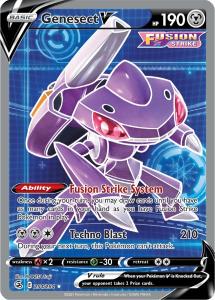 SWSH8 - Fusion Strike - 254/264 - Genesect V - Ultra Rare