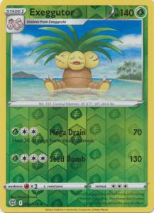 SWSH9 - Brilliant Stars - 002/172 - Exeggutor - Uncommon - Reverse Holo