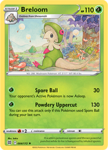 SWSH9 - Brilliant Stars - 004/172 - Breloom - Rare