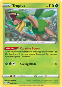 SWSH9 - Brilliant Stars - 005/172 - Tropius - Uncommon