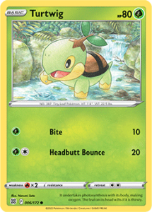 SWSH9 - Brilliant Stars - 006/172 - Turtwig - Common