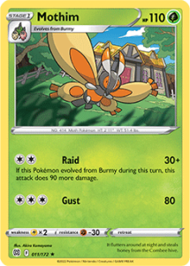 SWSH9 - Brilliant Stars - 011/172 - Mothim - Rare