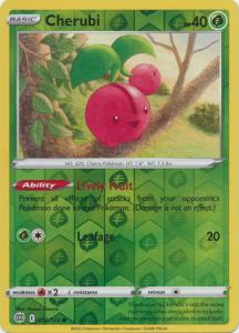 SWSH9 - Brilliant Stars - 012/172 - Cherubi - Common - Reverse Holo