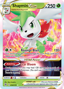 SWSH9 - Brilliant Stars - 014/172 - Shaymin VSTAR - Rare