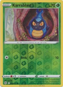 SWSH9 - Brilliant Stars - 015/172 - Karrablast - Common - Reverse Holo