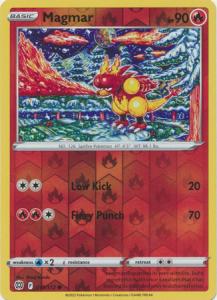 SWSH9 - Brilliant Stars - 019/172 - Magmar - Common - Reverse Holo