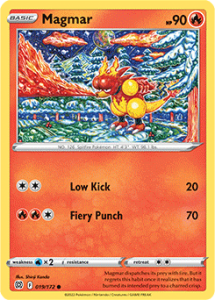 SWSH9 - Brilliant Stars - 019/172 - Magmar - Common