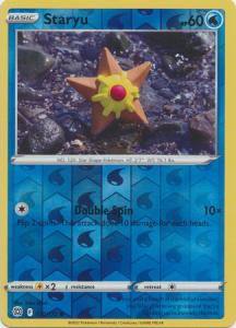 SWSH9 - Brilliant Stars - 030/172 - Staryu - Common - Reverse Holo