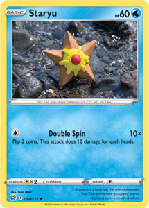 SWSH9 - Brilliant Stars - 030/172 - Staryu - Common