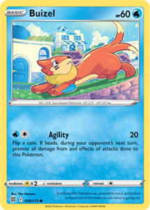 SWSH9 - Brilliant Stars - 038/172 - Buizel - Common