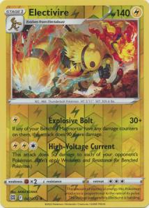 SWSH9 - Brilliant Stars - 047/172 - Electivire - Rare - Reverse Holo