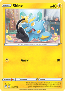 SWSH9 - Brilliant Stars - 049/172 - Shinx - Common