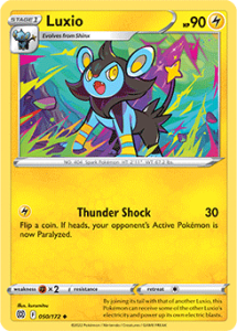 SWSH9 - Brilliant Stars - 050/172 - Luxio - Uncommon