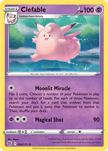 SWSH9 - Brilliant Stars - 054/172 - Clefable - Rare