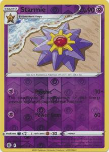 SWSH9 - Brilliant Stars - 055/172 - Starmie - Uncommon - Reverse Holo