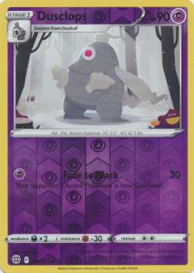 SWSH9 - Brilliant Stars - 061/172 - Dusclops - Uncommon - Reverse Holo