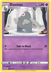 SWSH9 - Brilliant Stars - 061/172 - Dusclops - Uncommon