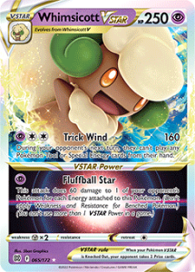 SWSH9 - Brilliant Stars - 065/172 - Whimsicott VSTAR - Rare