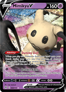 SWSH9 - Brilliant Stars - 068/172 - Mimikyu V - Ultra-Rare