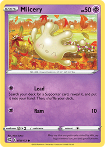 SWSH9 - Brilliant Stars - 070/172 - Milcery - Common