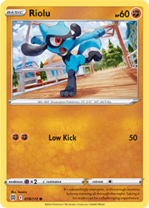 SWSH9 - Brilliant Stars - 078/172 - Riolu - Common