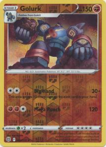 SWSH9 - Brilliant Stars - 083/172 - Golurk - Rare - Reverse Holo