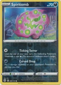 SWSH9 - Brilliant Stars - 089/172 - Spiritomb - Common - Reverse Holo