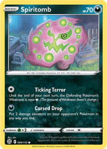 SWSH9 - Brilliant Stars - 089/172 - Spiritomb - Common