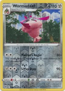 SWSH9 - Brilliant Stars - 098/172 - Wormadam - Rare - Reverse Holo