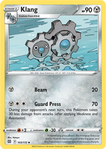 SWSH9 - Brilliant Stars - 103/172 - Klang - Uncommon