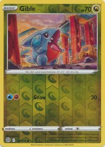 SWSH9 - Brilliant Stars - 107/172 - Gible - Common - Reverse Holo