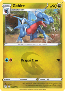 SWSH9 - Brilliant Stars - 108/172 - Gabite - Uncommon