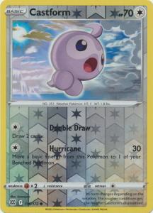 SWSH9 - Brilliant Stars - 116/172 - Castform - Common - Reverse Holo