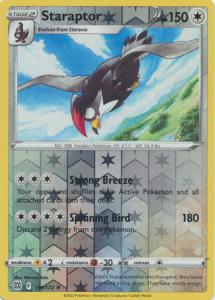 SWSH9 - Brilliant Stars - 119/172 - Staraptor - Rare - Reverse Holo
