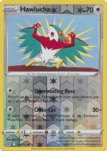 SWSH9 - Brilliant Stars - 127/172 - Hawlucha - Common - Reverse Holo