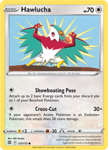 SWSH9 - Brilliant Stars - 127/172 - Hawlucha - Common