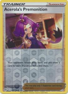 SWSH9 - Brilliant Stars - 129/172 - Acerola's Premonition - Uncommon - Reverse Holo