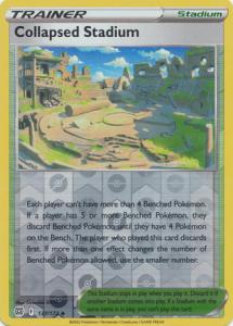 SWSH9 - Brilliant Stars - 137/172 - Collapsed Stadium - Uncommon - Reverse Holo