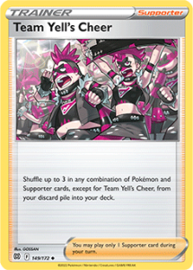 SWSH9 - Brilliant Stars - 149/172 - Team Yell's Cheer - Uncommon