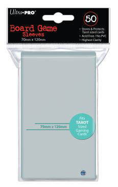 Board Game Sleeves, 70mm X 120mm Tarot Card (50 sleeves)