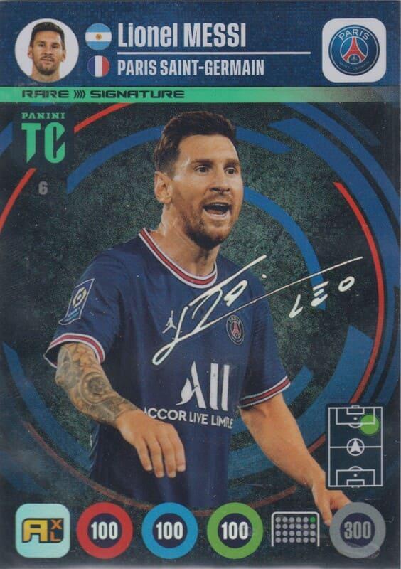 Panini Top Class 2022 - 006 - Lionel Messi (Paris Saint-Germain) - Signatures