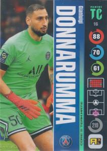 Panini Top Class 2022 - 016 - Gianluigi Donnarumma (Paris Saint-Germain) - Team Mates Goalkeepers