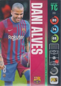 Panini Top Class 2022 - 023 - Dani Alves (FC Barcelona) - Team Mates Defenders