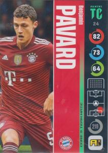 Panini Top Class 2022 - 024 - Benjamin Pavard (FC Bayern München) - Team Mates Defenders