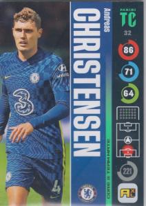 Panini Top Class 2022 - 032 - Andreas Christensen (Chelsea) - Team Mates Defenders