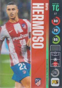 Panini Top Class 2022 - 037 - Mario Hermoso (Atlético de Madrid) - Team Mates Defenders