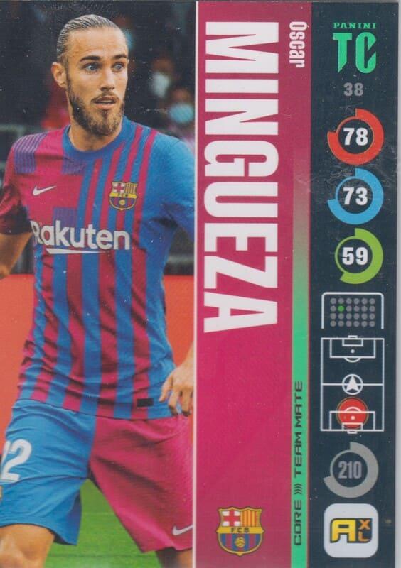 Panini Top Class 2022 - 038 - Óscar Mingueza (FC Barcelona) - Team Mates Defenders